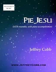 Pie Jesu SATB choral sheet music cover Thumbnail